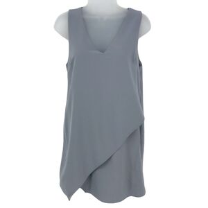 Dee elly‎  Grey Sleeveless Blouse